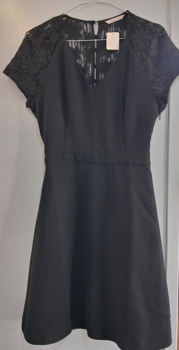 Robe noire femme Camaïeu S