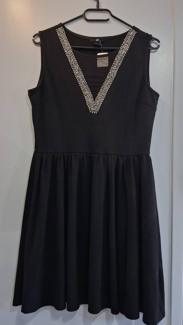 Robe noire femme H&M M