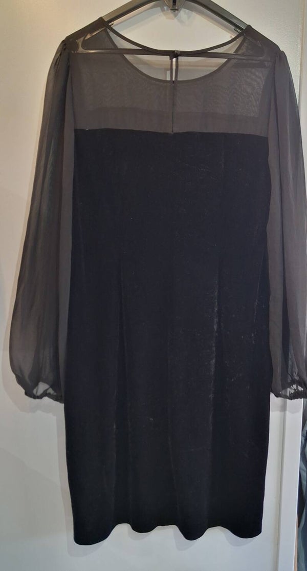 Robe noire femme Connected L
