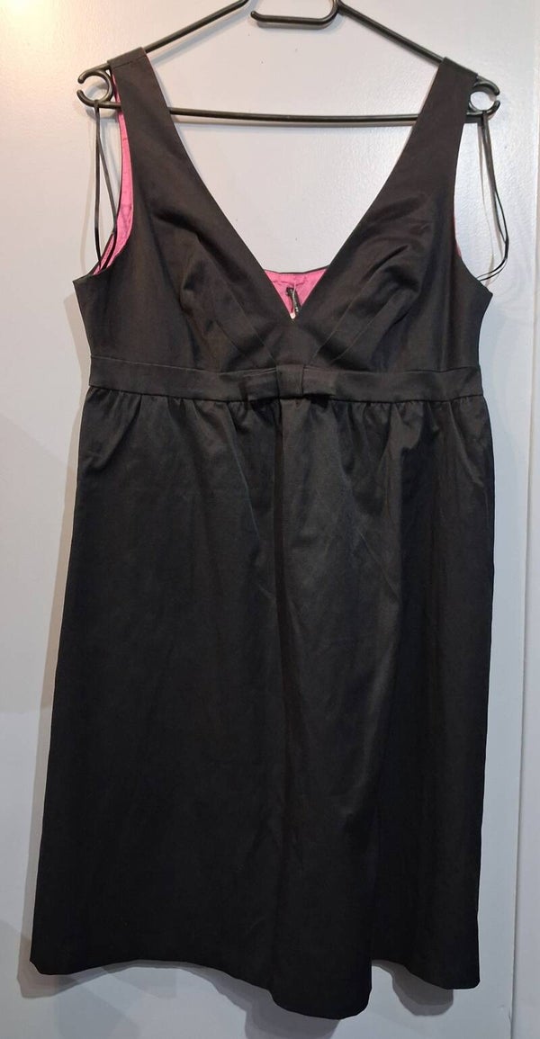 Robe bretelles noire Naf Naf L