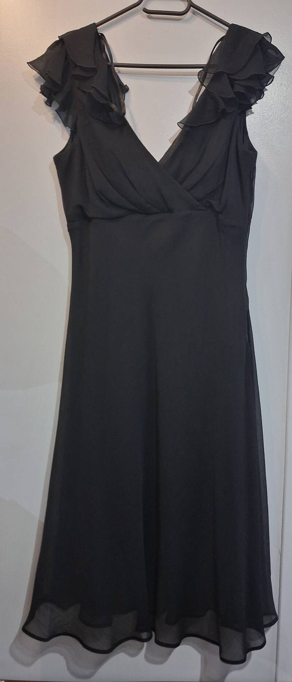 Robe noire bretelles Etam XL