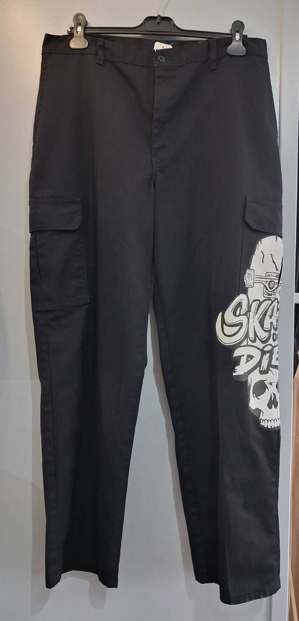 Pantalon noir homme skate Création 3XL