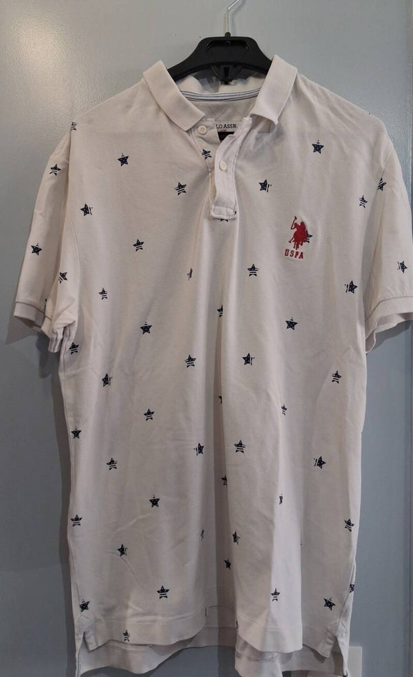 Polo blanc homme U.S POLO ASSN L