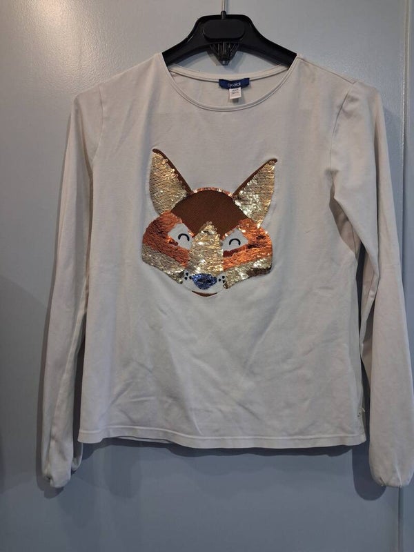 CHEF007 T-shirt manches longues fille Okaïdi 12 ans