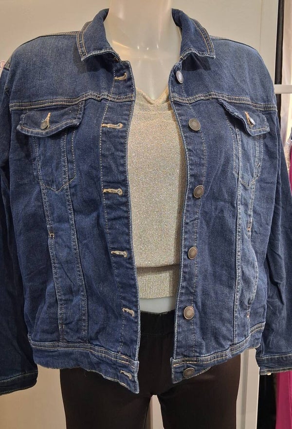 GS24 Veste en jean femme Up2fashion XL