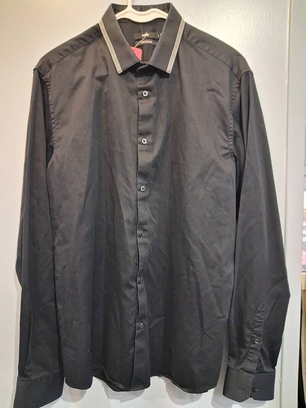 HMH28 Chemise noire homme Celio L