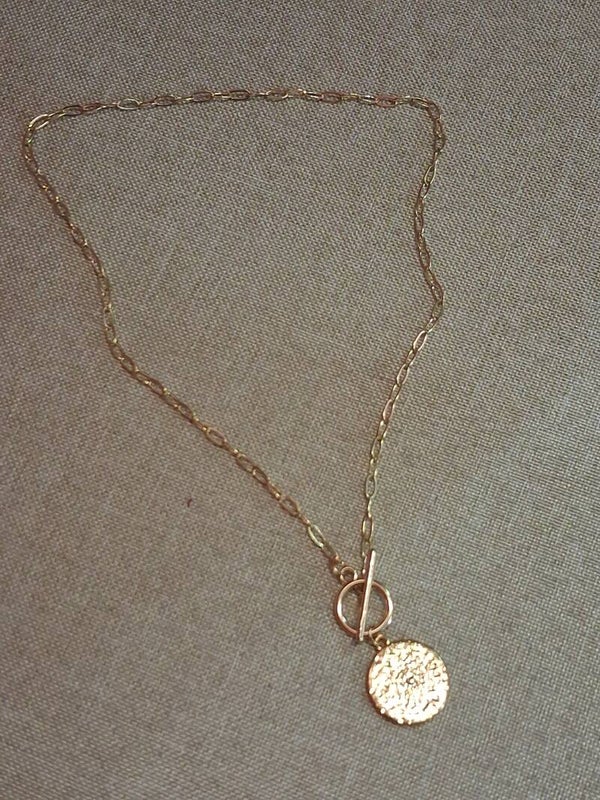 BL22 Collier doré fantaisie