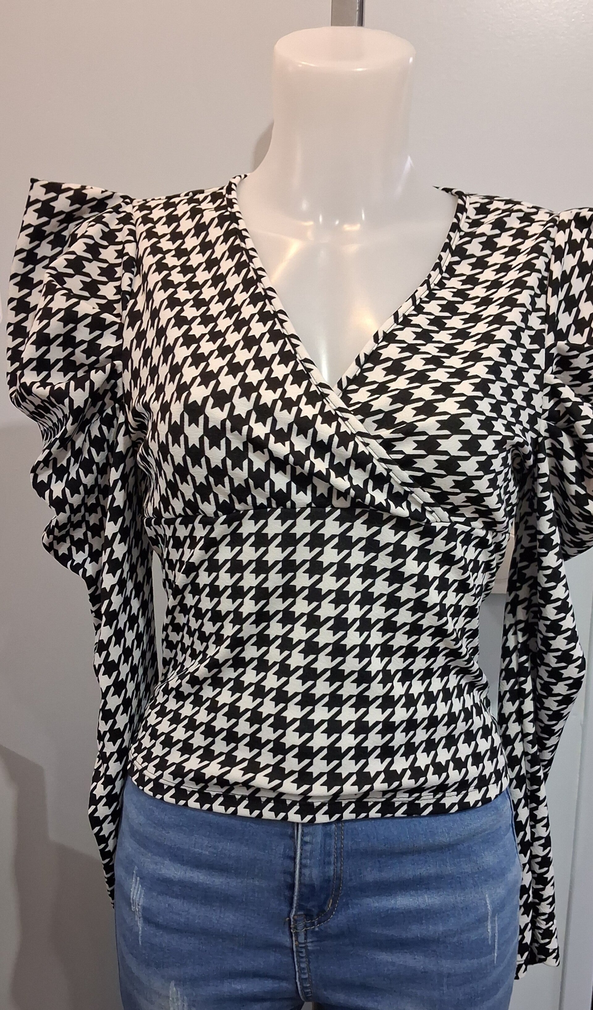 BL42 Top pied de poule M