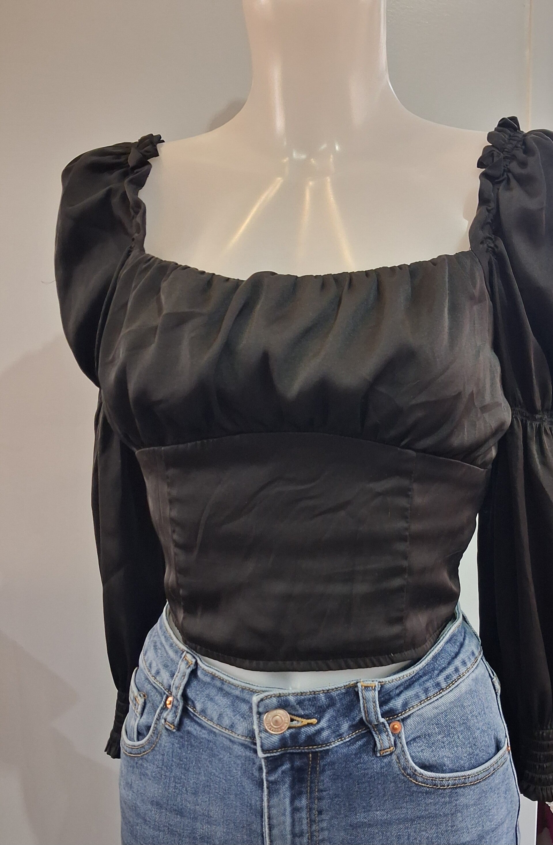 CC19 Top crop top H&M M