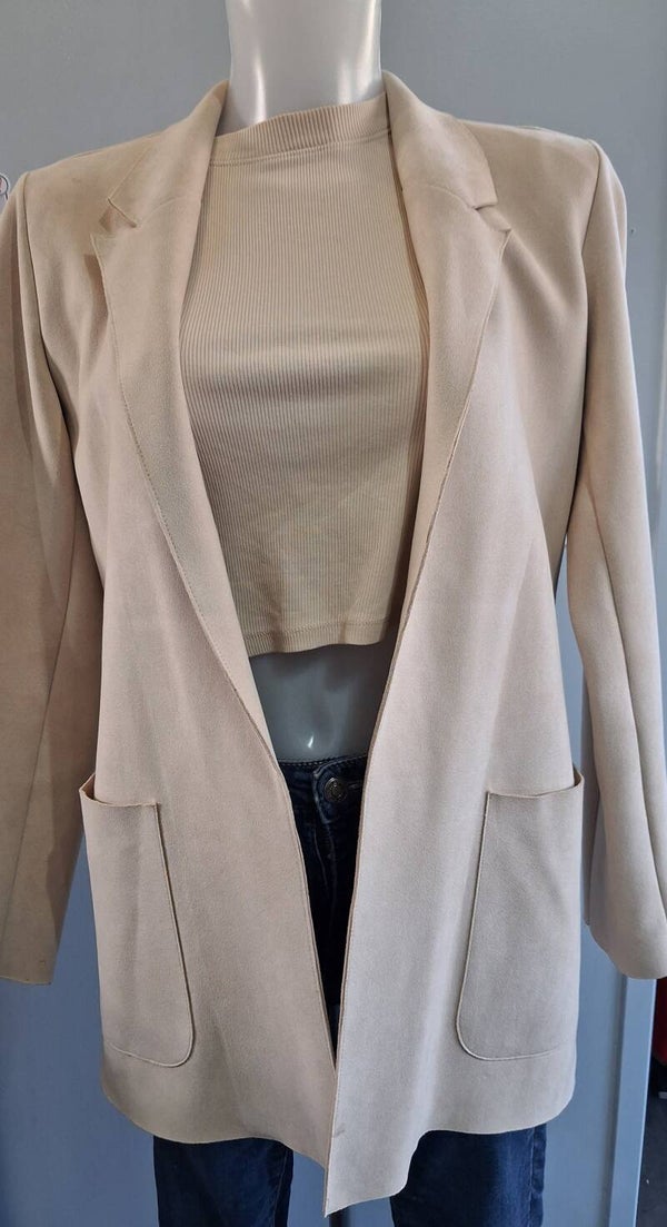 KV33 Veste beige Zara S