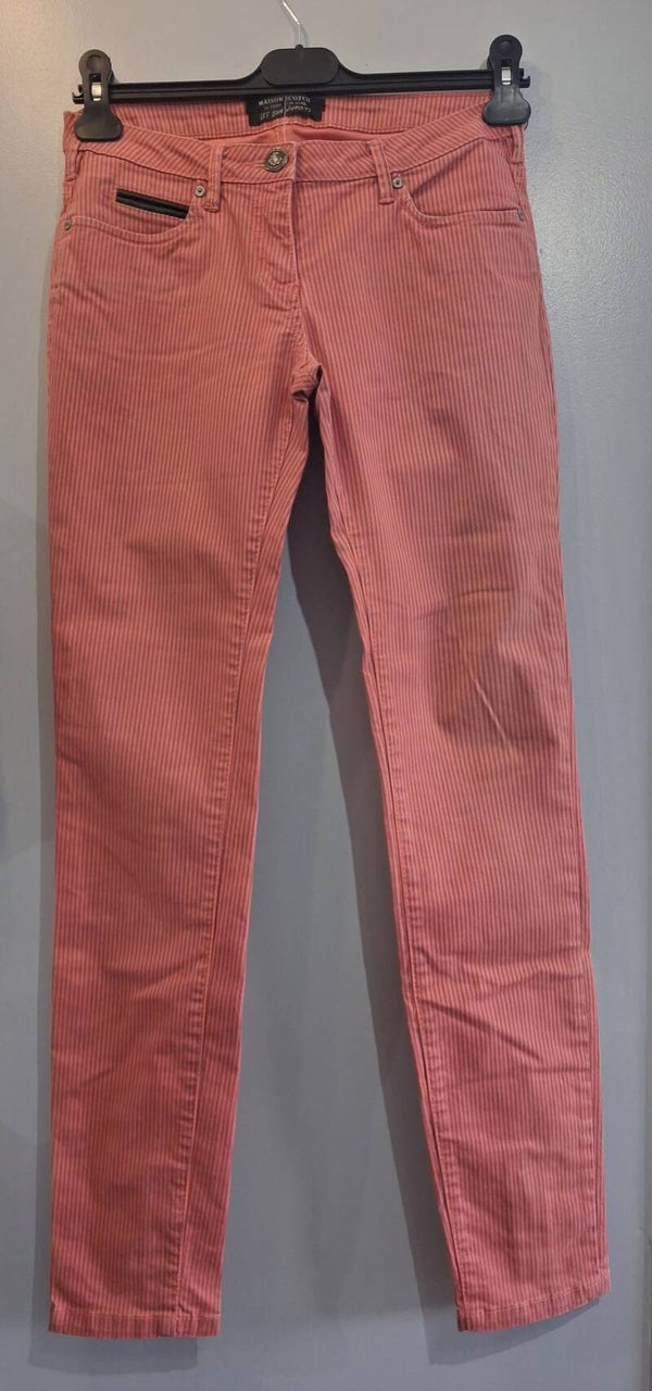 Pantalon toile rayures femme Maison Scotch S