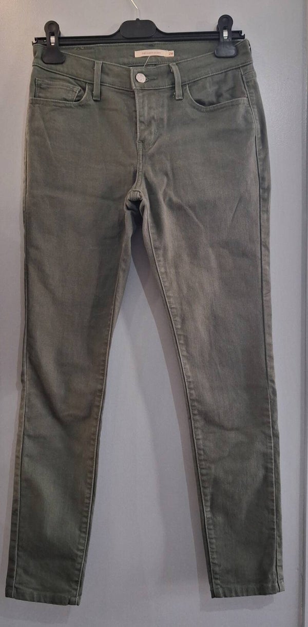 Pantalon super skinny toile kaki Levi ́s S