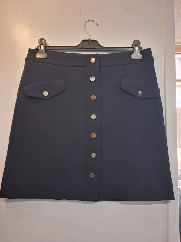 Jupe boutons pressions Caroll L
