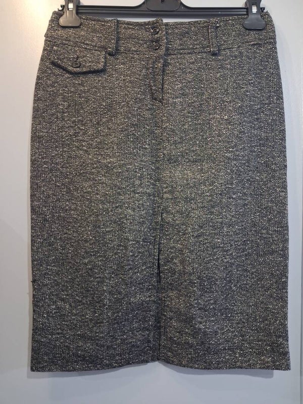 Jupe grise chiné Atos Lombardini S