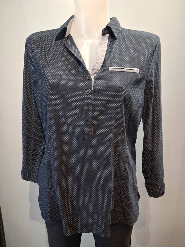 KP9 Chemise bleue Cache Cache XXL