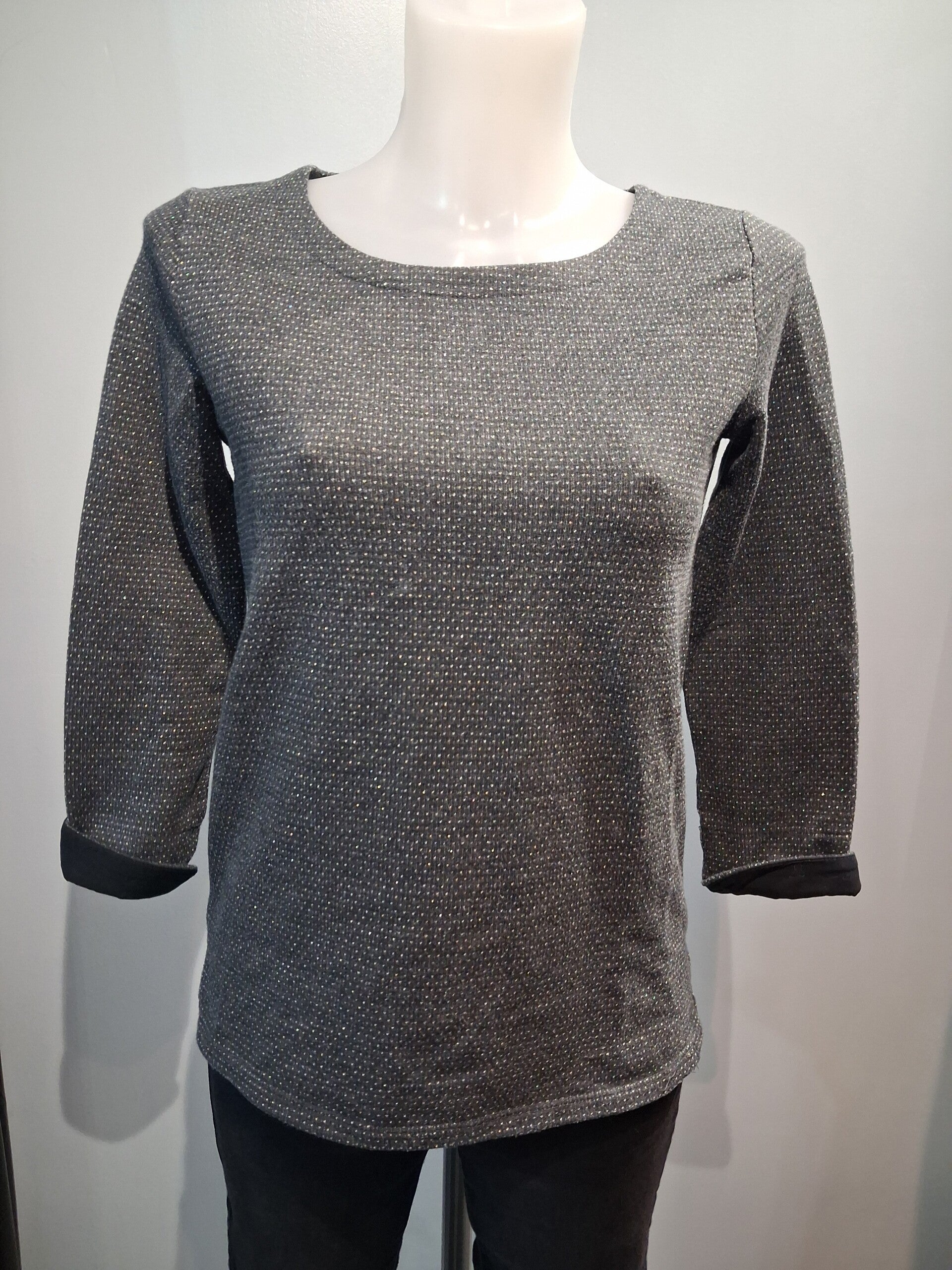 GP23 Pull gris Etam XS