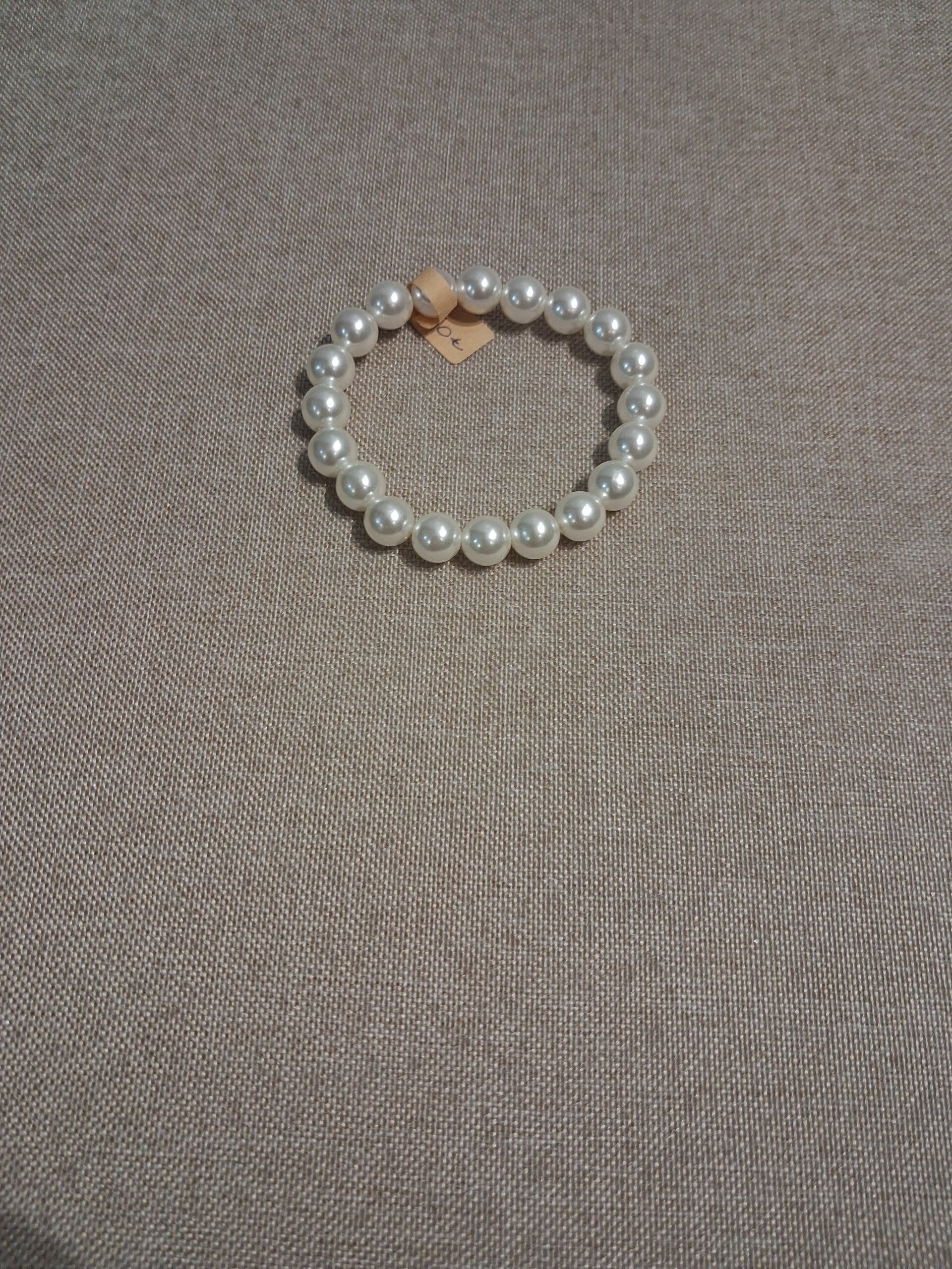 BRA0011 Bracelet perles synthétiques