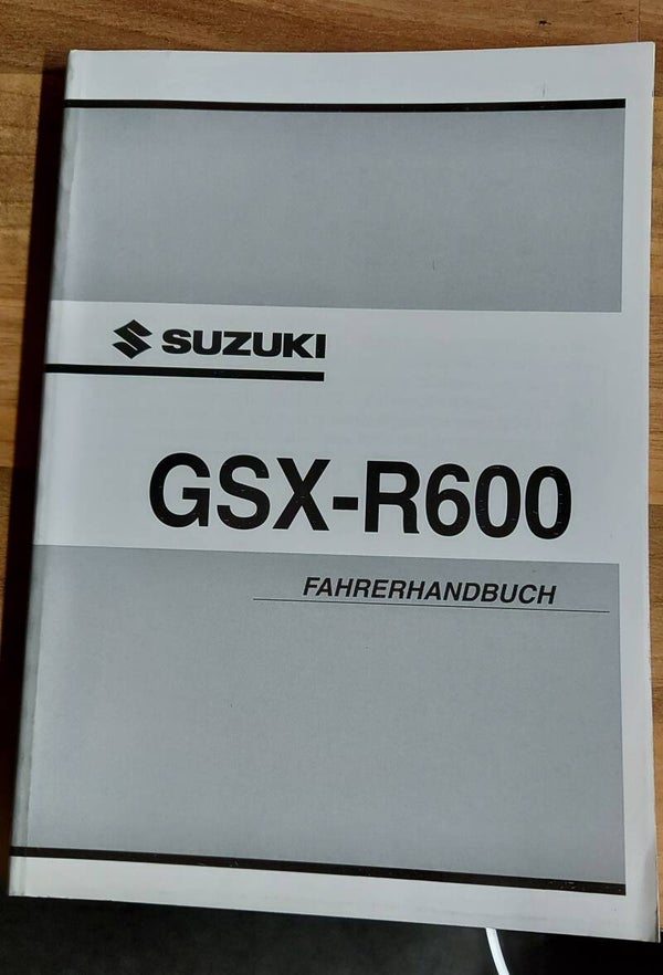 Fahrerhandbuch - 9901139F5801K - GSXR600