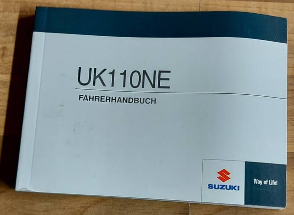 Fahrerhandbuch - 9901101K5001K - UK110NE