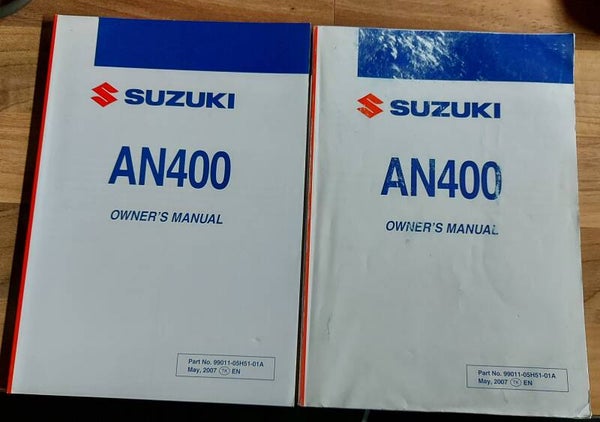 Owner's manual - 9901105H5101A - AN400
