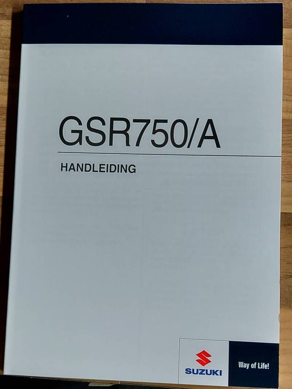 Handleiding - 9901108J6401H - GSR750/A