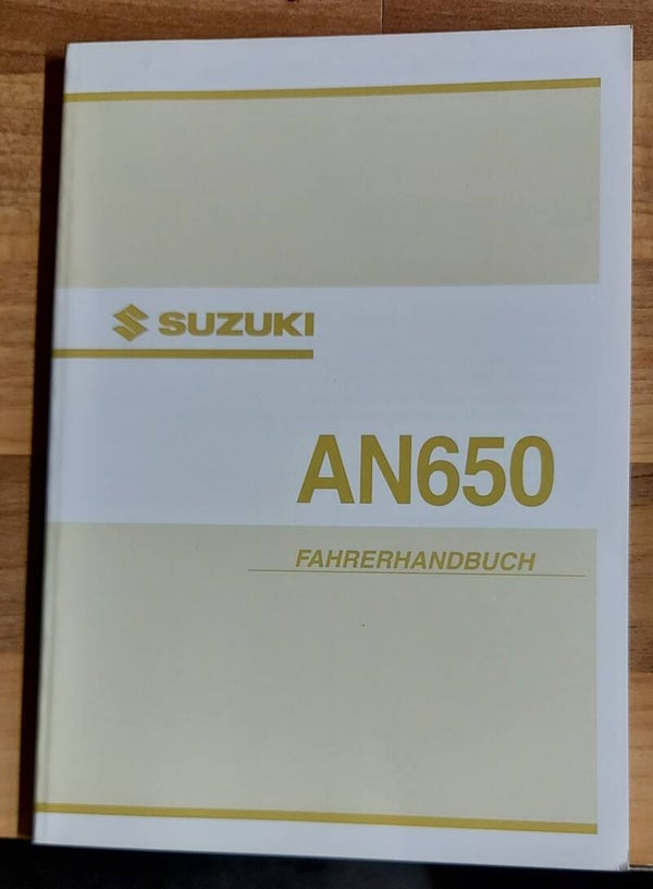 Fahrerhandbuch - 9901110G5001K - AN650
