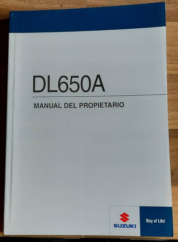 Manual del propietario - 9901111J62029 - DL650A