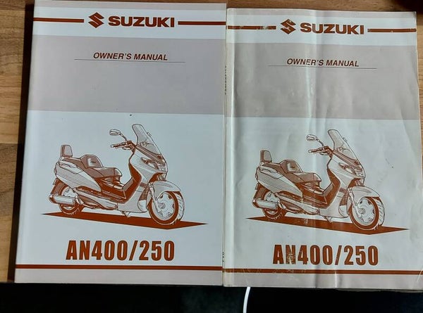 Owner's manual - 9901114F5301A - AN400/250