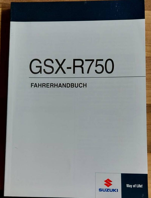 Fahrerhandbuch - 9901115J5501K - GSX-R750