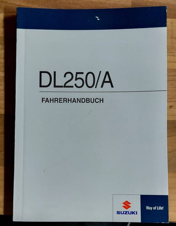 Fahrerhandbuch - 9901121K5001K - DL250/A