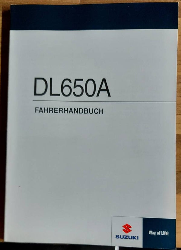 Fahrerhandbuch - 9901111J6101K - DL650A