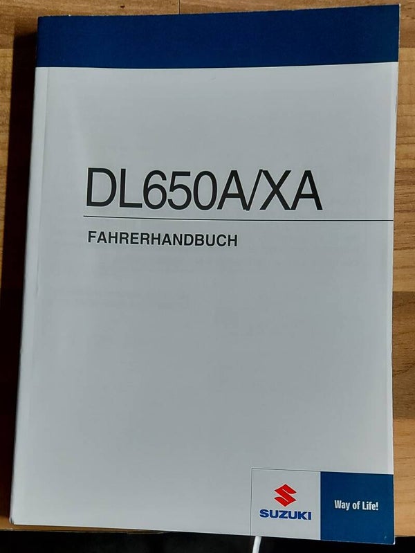Fahrerhandbuch - 9901128K5001K - DL650A/XA