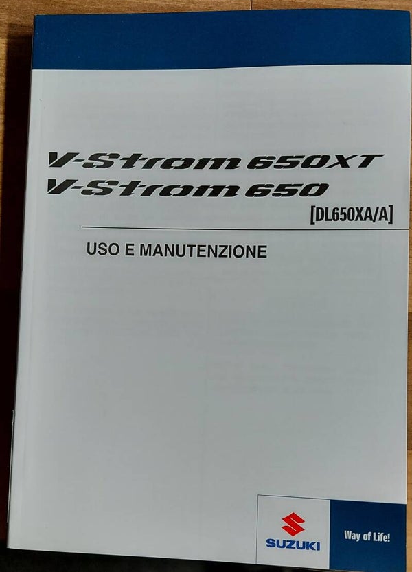 Uso E manutenzione - 9901128K5411E - DL650XA/A