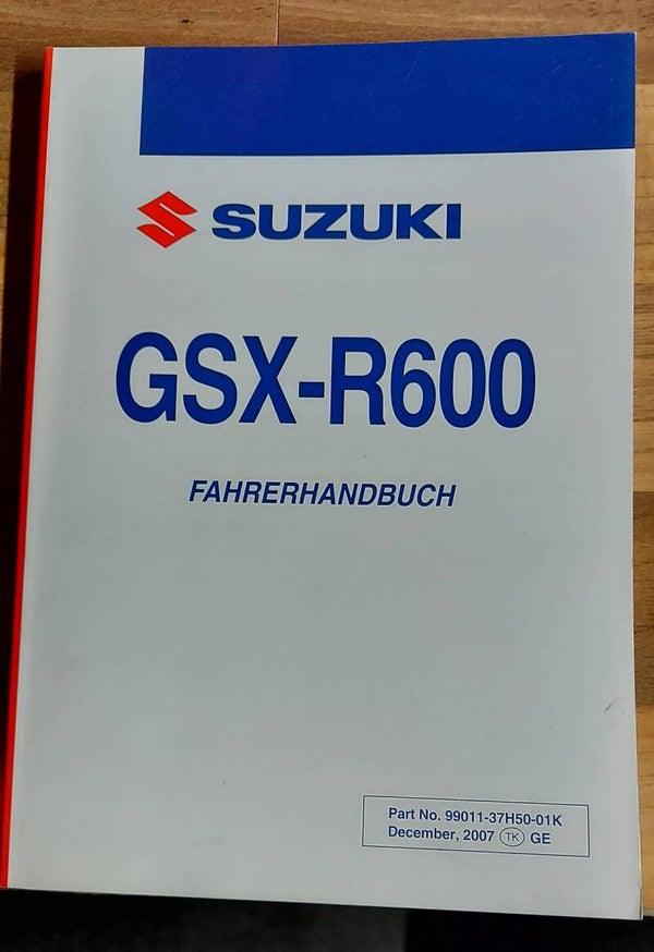 Fahrerhandbuch - 9901137H5001K - GSXR600