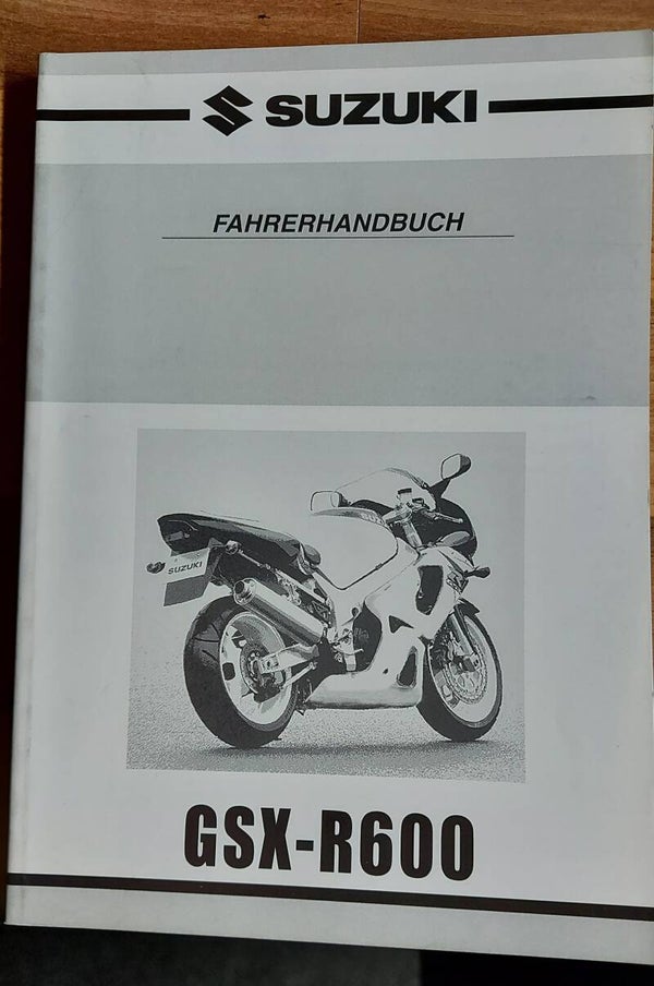 Fahrerhandbuch - 9901139F5001K - GSXR600