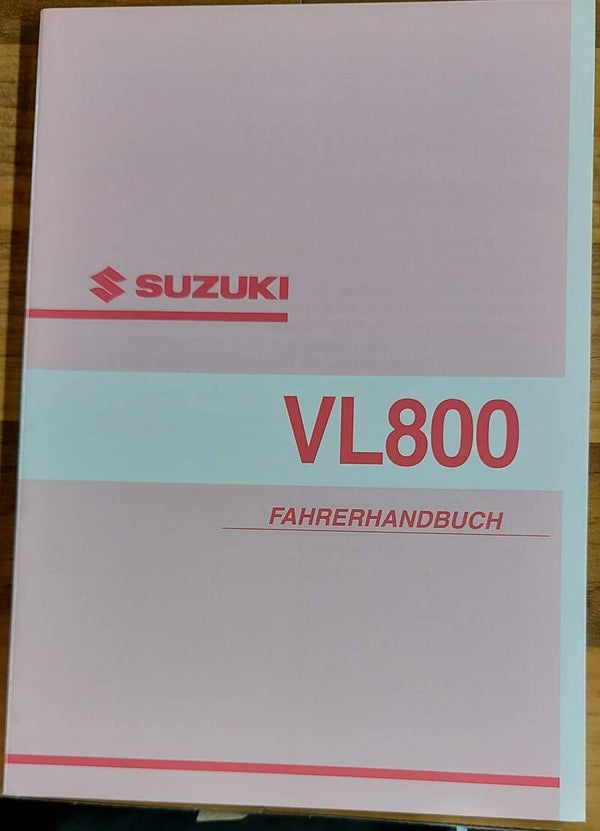 Fahrerhandbuch - 9901141F5101K - VL800