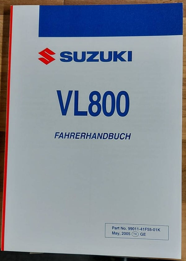 Fahrerhandbuch - 9901141F5501K - VL800