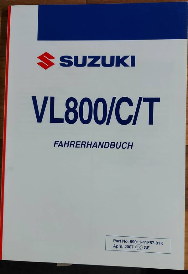 Fahrerhandbuch - 9901141F5701K - VL800/C/T