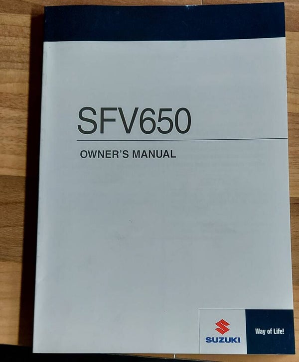 Owner's manual - 9901144H5001A - SFV650