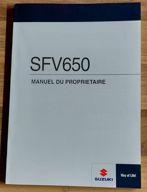 Manuel du proprietaire - 9901144H5201F - SFV650