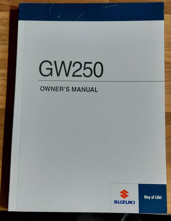 Owner's manual - 9901148H5001A - GW250