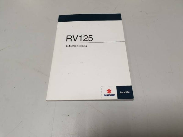 Gebruikers handleiding - 9901113G6801H - RV125