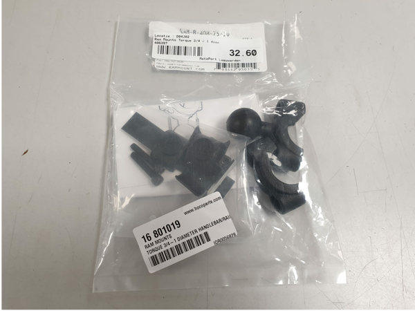 Ram mount Torque 3/4 - 1" tot 25 mm - RAM-B-40875-1U