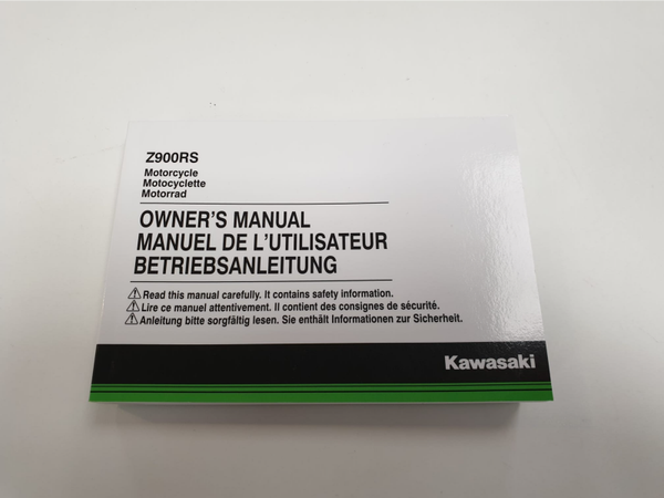 999760116 - Owner's manual - Z900RS