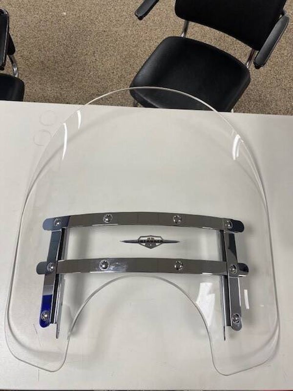 Orgineel Suzuki scherm met bevestings beugel