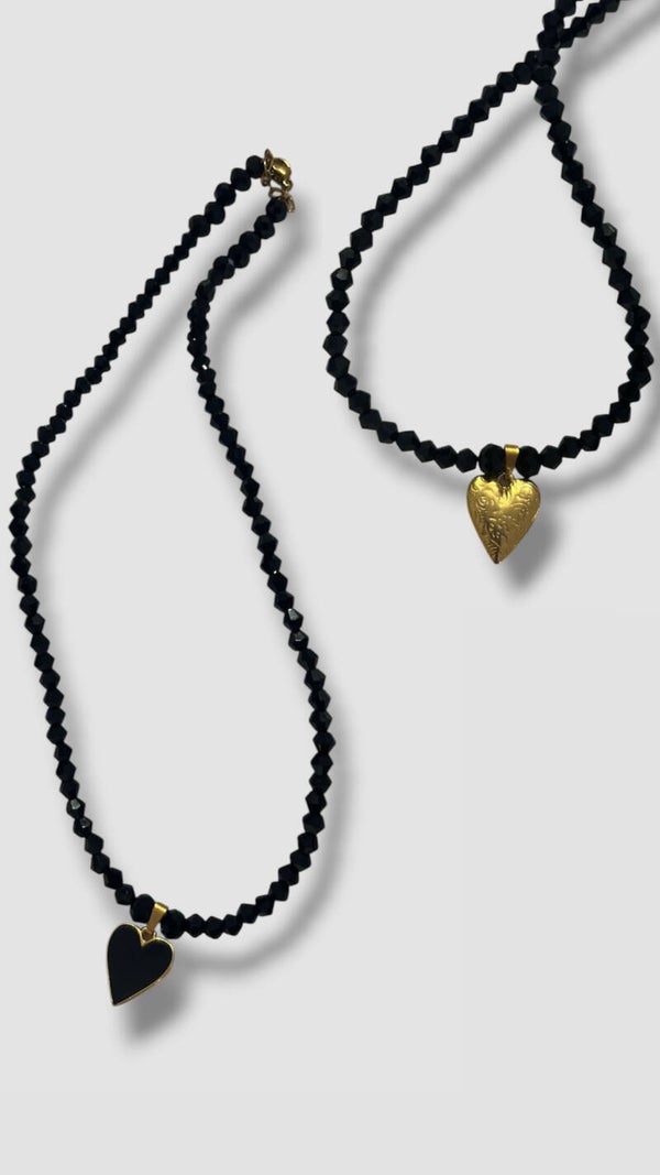 Double-sided Heart Necklace
