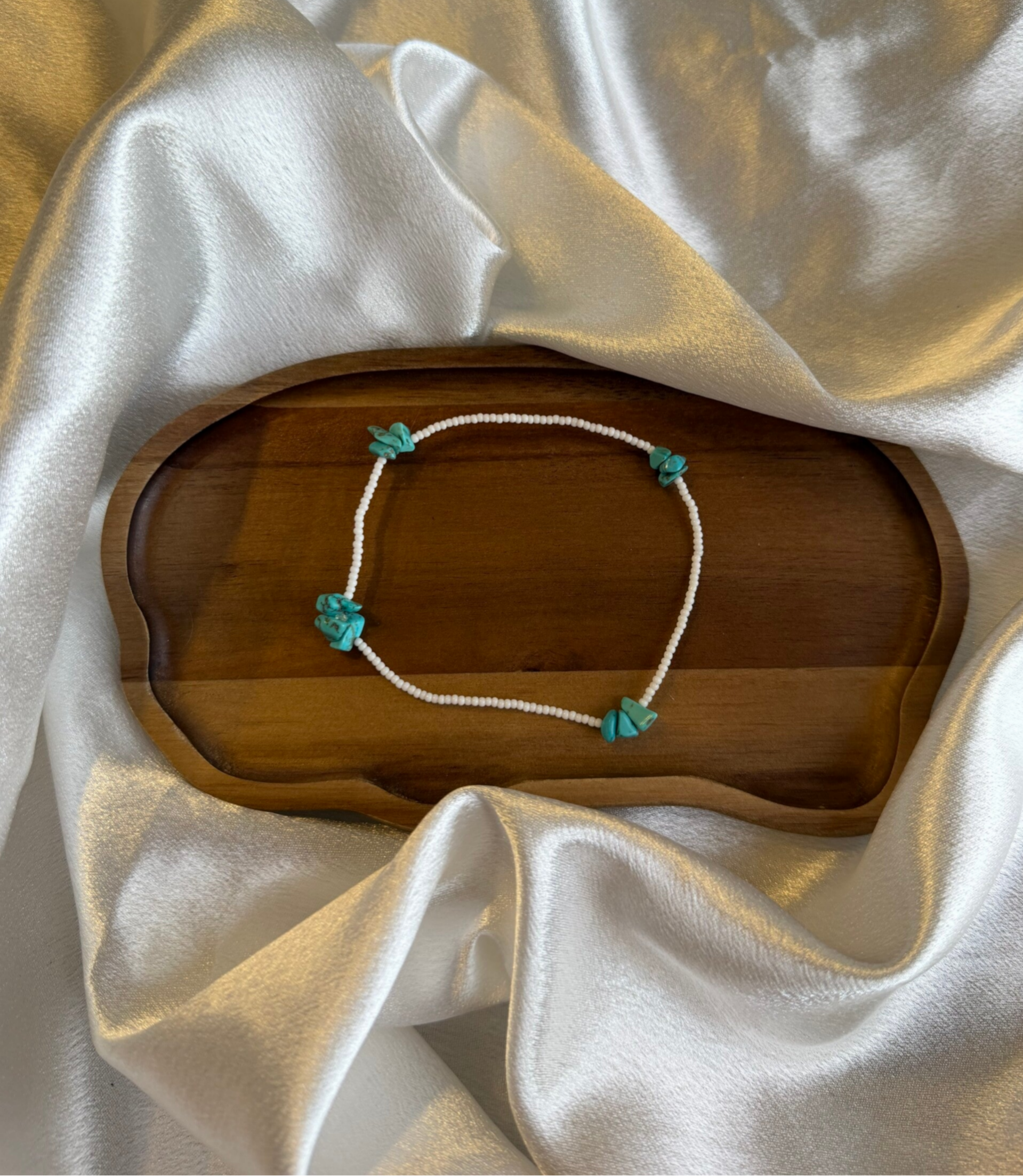 Tirquoise Anklet