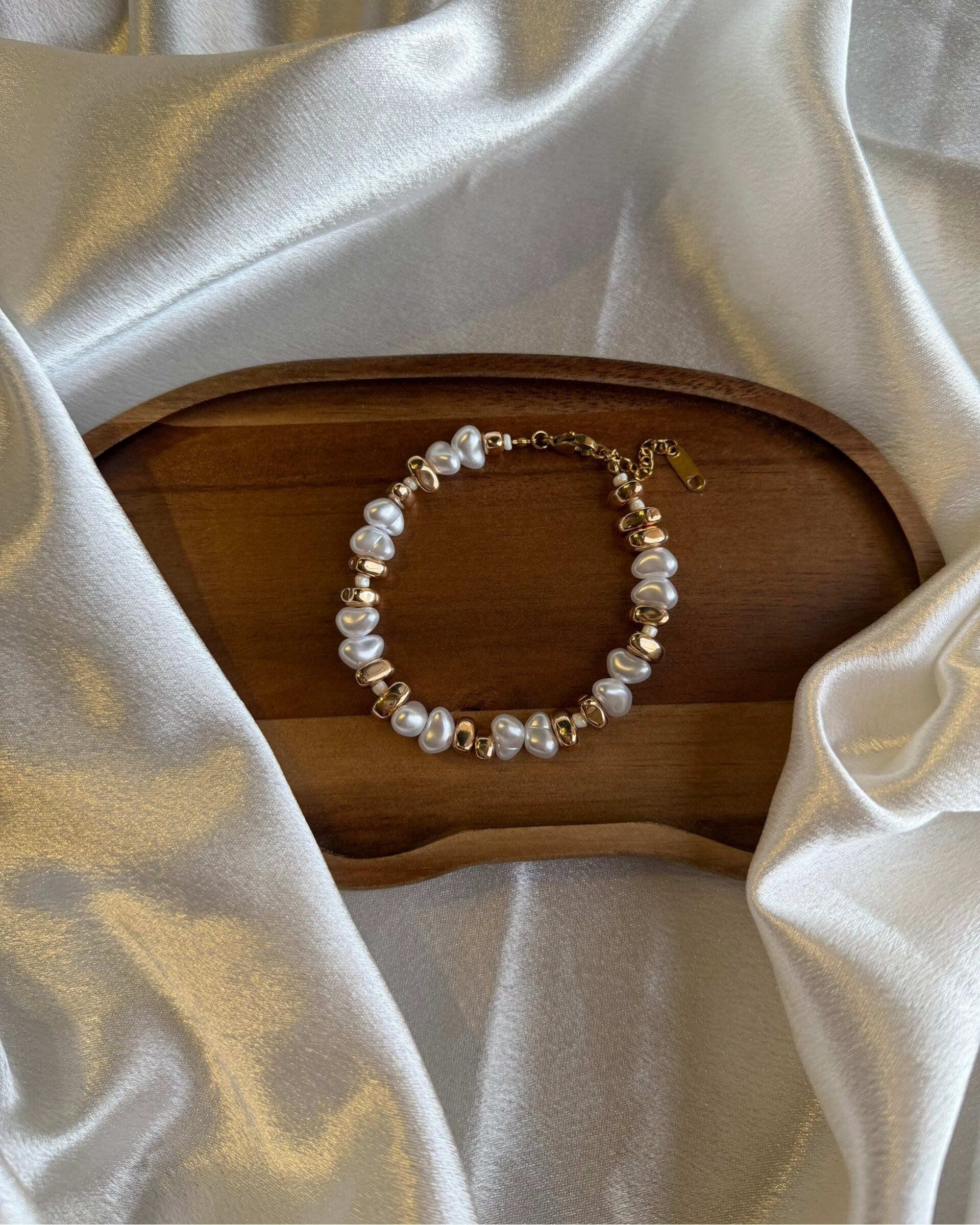 Golden Ivory Bracelet