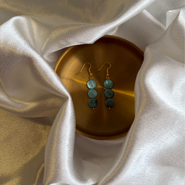 Aqua Earrings