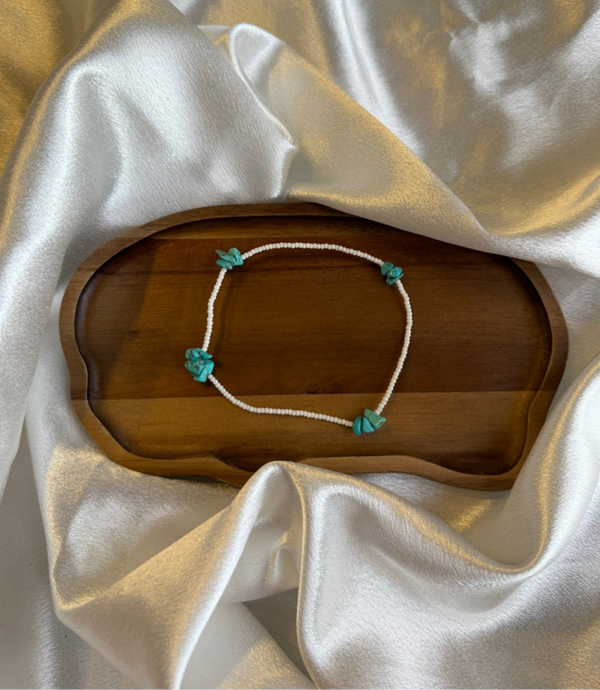 Tirquoise Anklet
